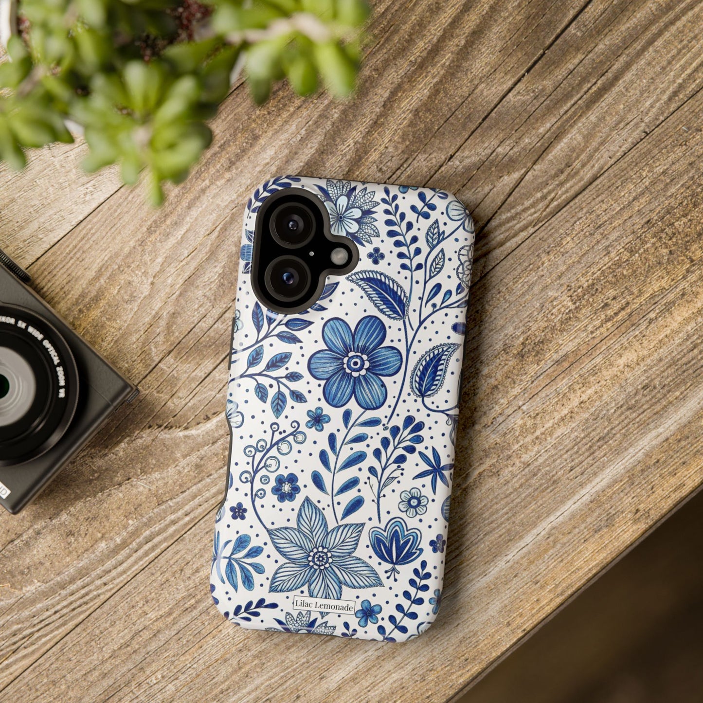 Vintage Indigo Bloom