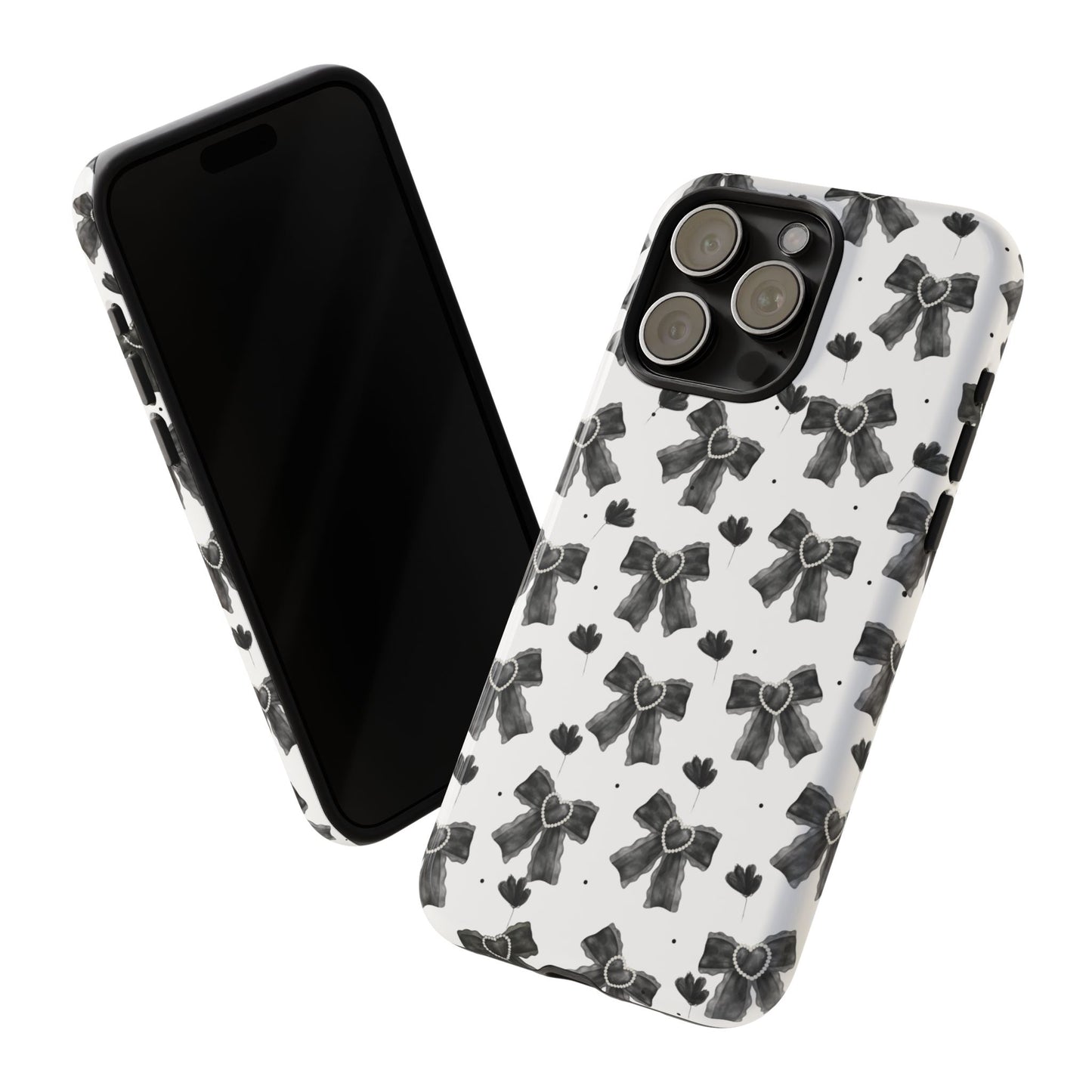 Midnight Bows Phone Case