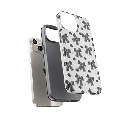 Midnight Bows Phone Case