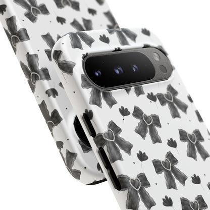 Midnight Bows Phone Case