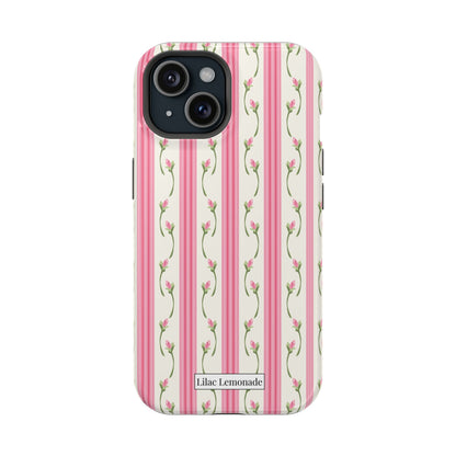 Pink Petal Pinstripe