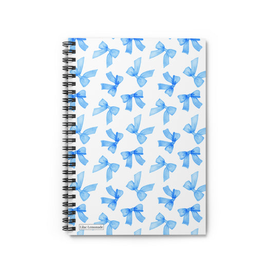 Bow Baby Notebook (Blue)