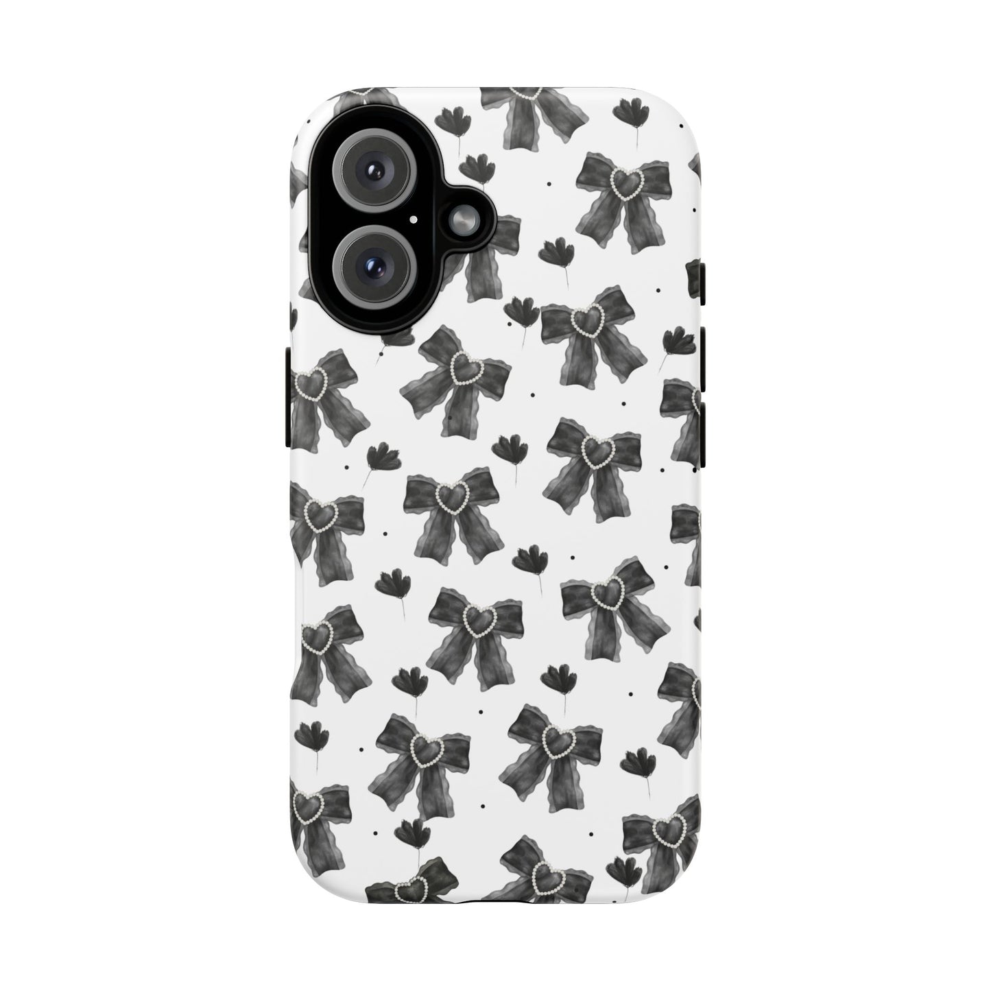 Midnight Bows Phone Case