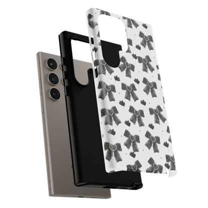 Midnight Bows Phone Case