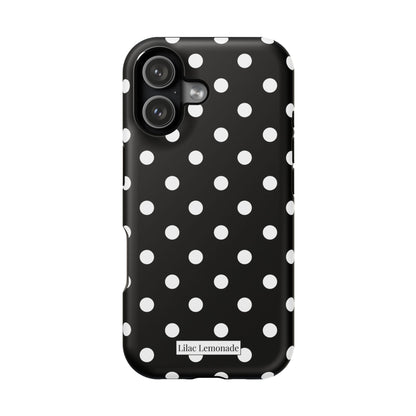 Midnight Polka Dots