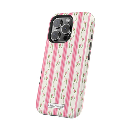 Pink Petal Pinstripe