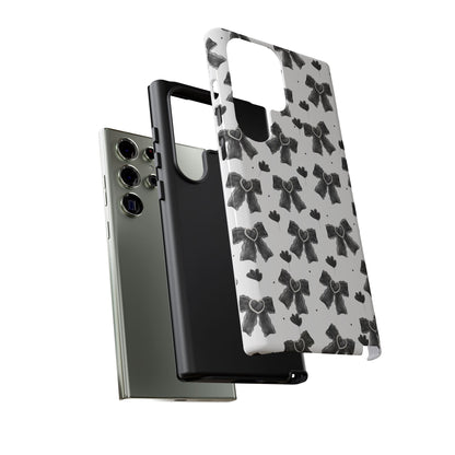 Midnight Bows Phone Case