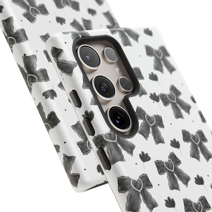 Midnight Bows Phone Case
