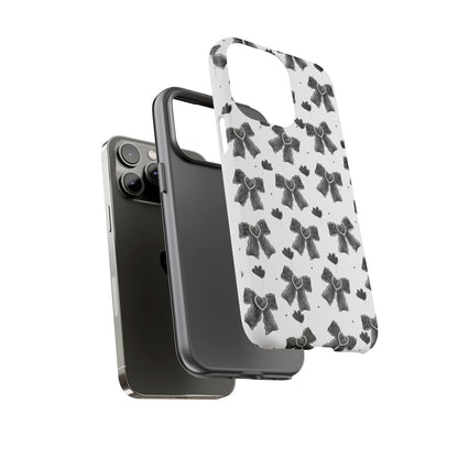 Midnight Bows Phone Case