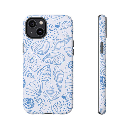 Coastal Blue Shells Phone Case