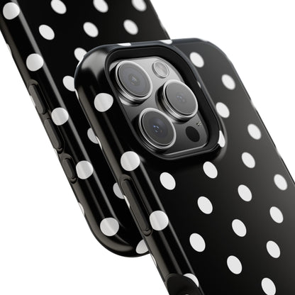 Midnight Polka Dots