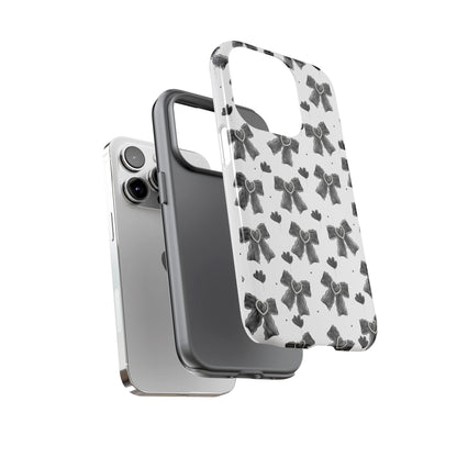 Midnight Bows Phone Case