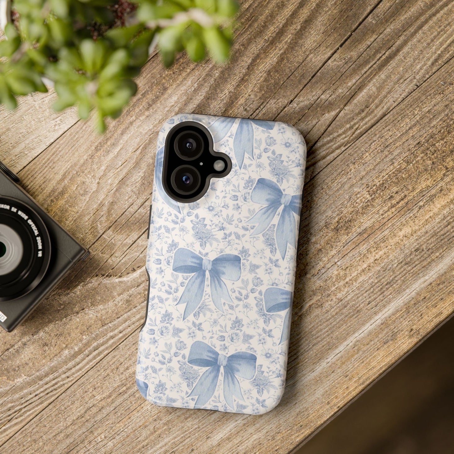 Blue Bow Dream Phone Case (MagSafe)