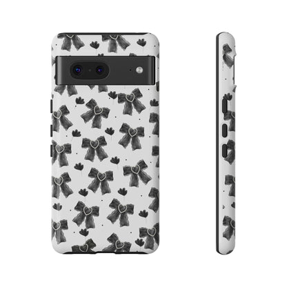 Midnight Bows Phone Case