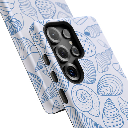 Coastal Blue Shells Phone Case