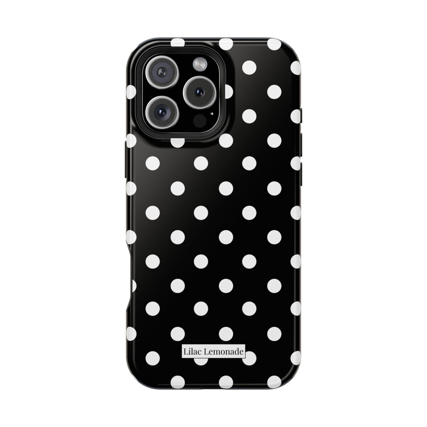 Midnight Polka Dots