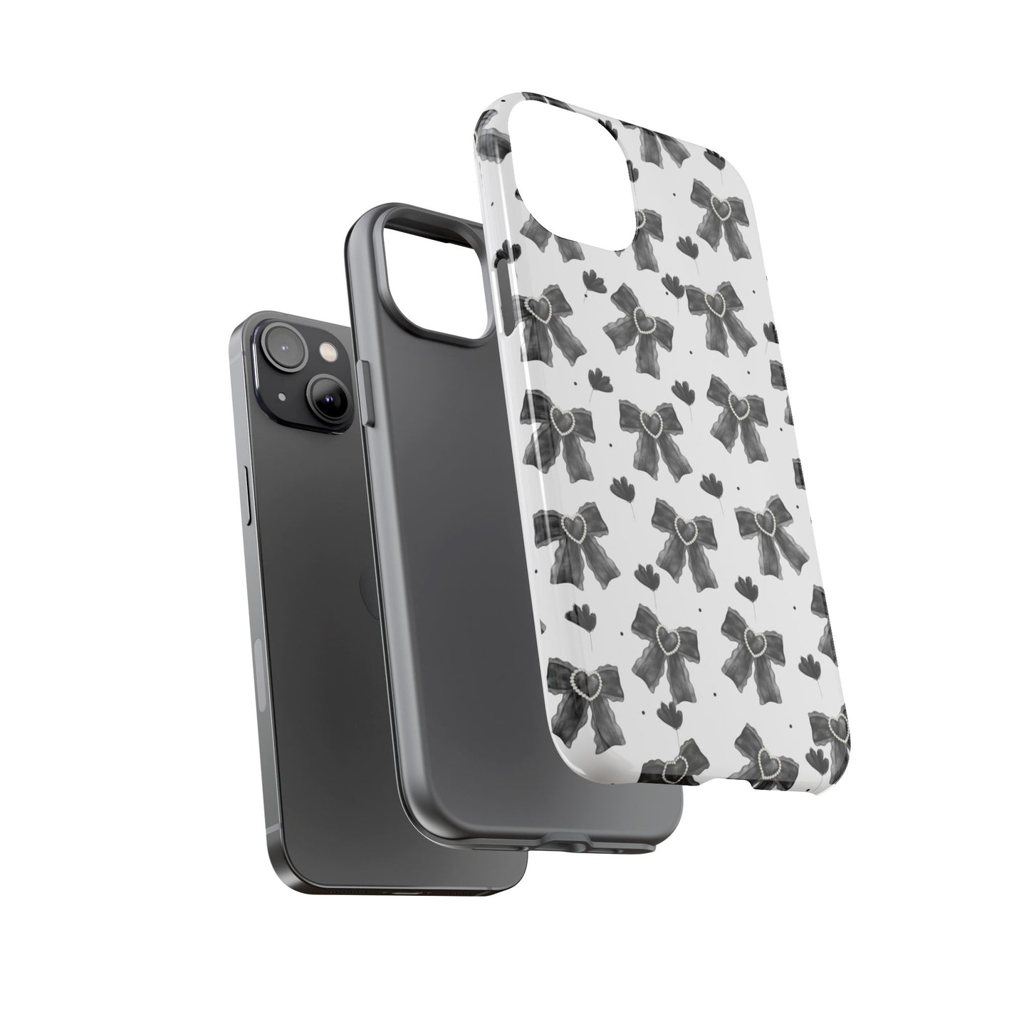 Midnight Bows Phone Case
