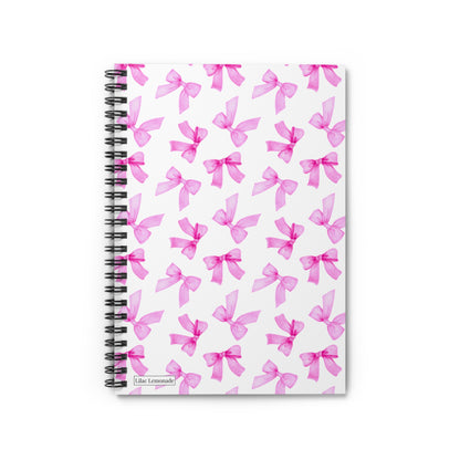 Bow Baby Notebook (Magenta)