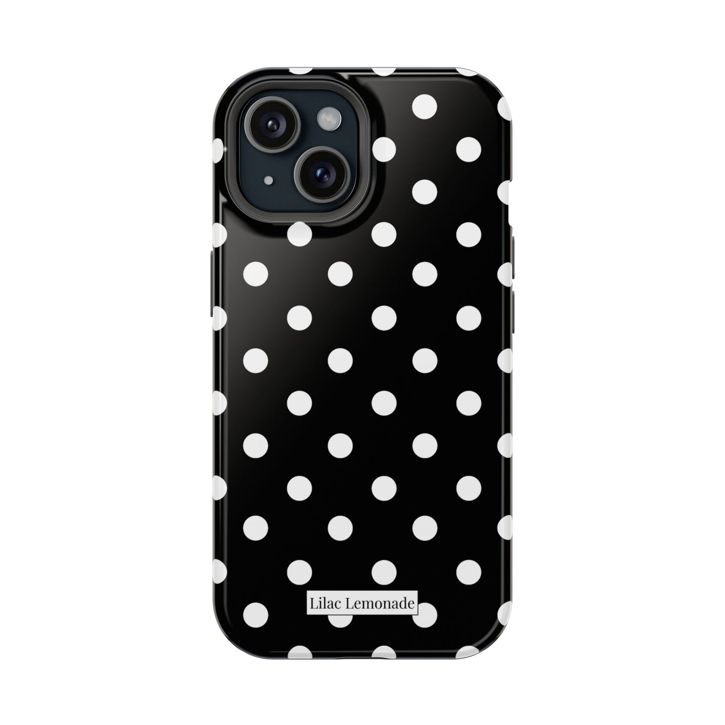 Midnight Polka Dots