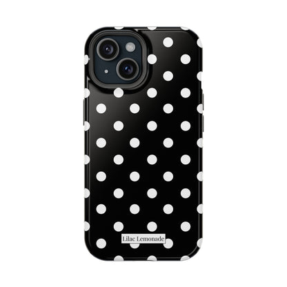 Midnight Polka Dots