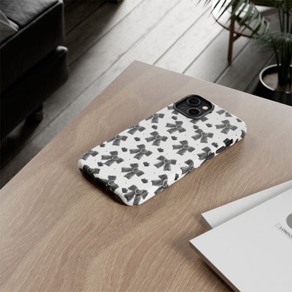 Midnight Bows Phone Case