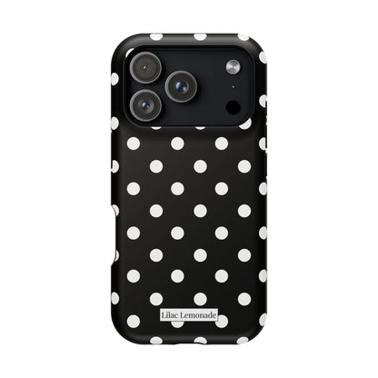 Midnight Polka Dots