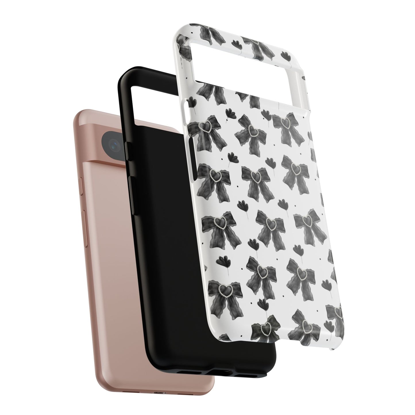 Midnight Bows Phone Case