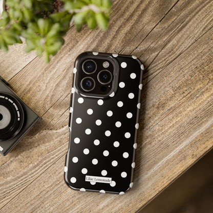 Midnight Polka Dots