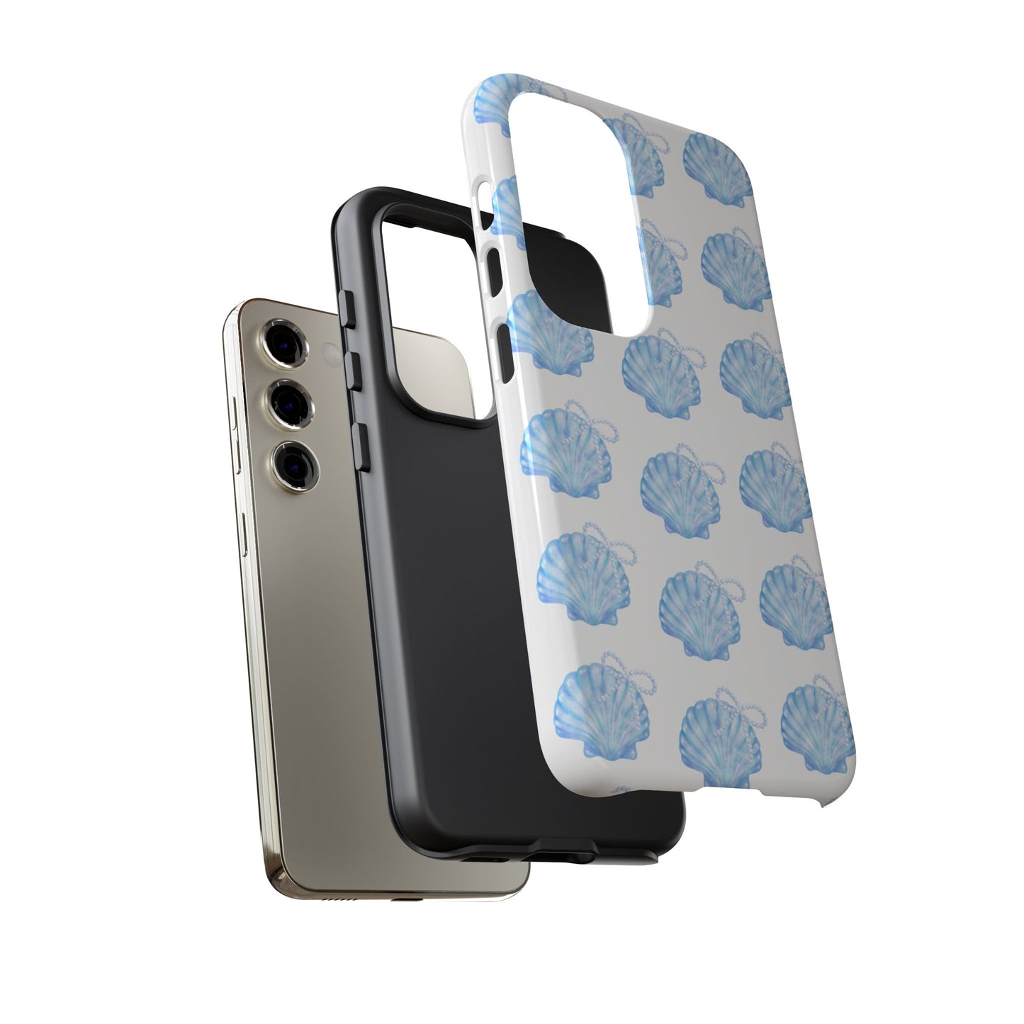 Pearl Kissed Shells Phone Case