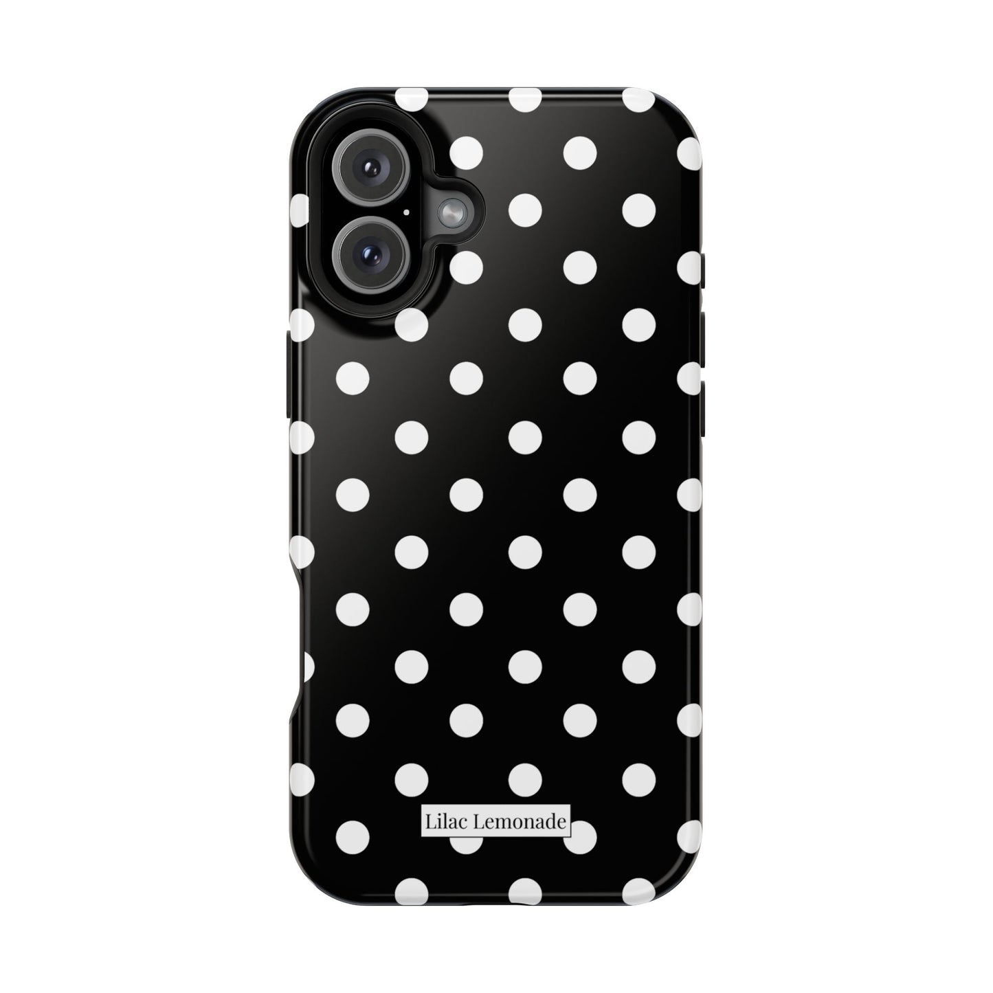 Midnight Polka Dots