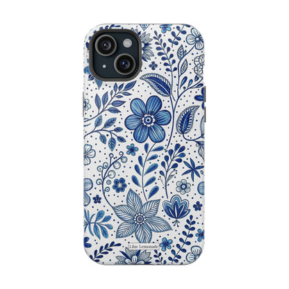 Vintage Indigo Bloom