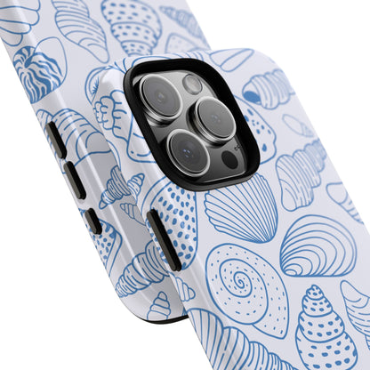 Coastal Blue Shells Phone Case
