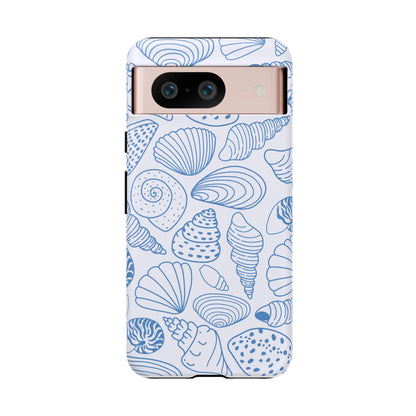 Coastal Blue Shells Phone Case