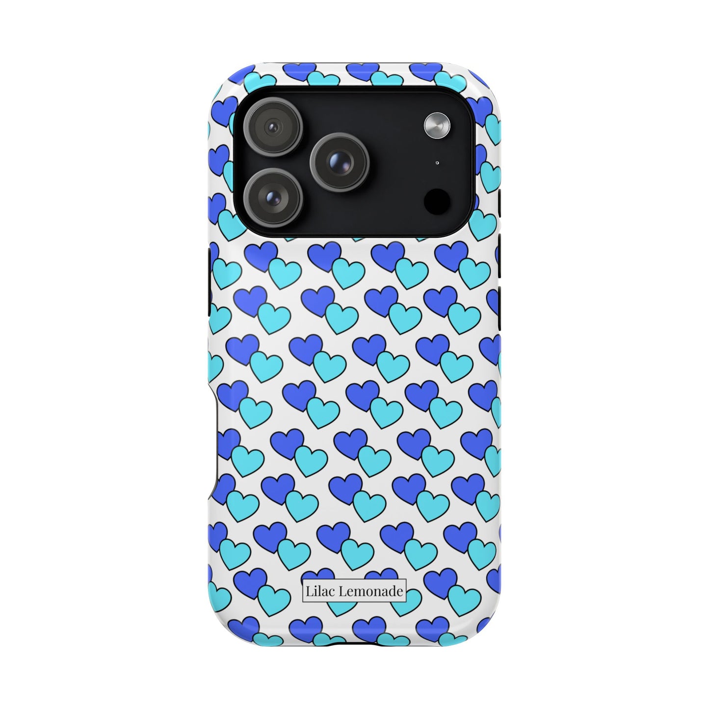 Bubble Hearts (Blue)