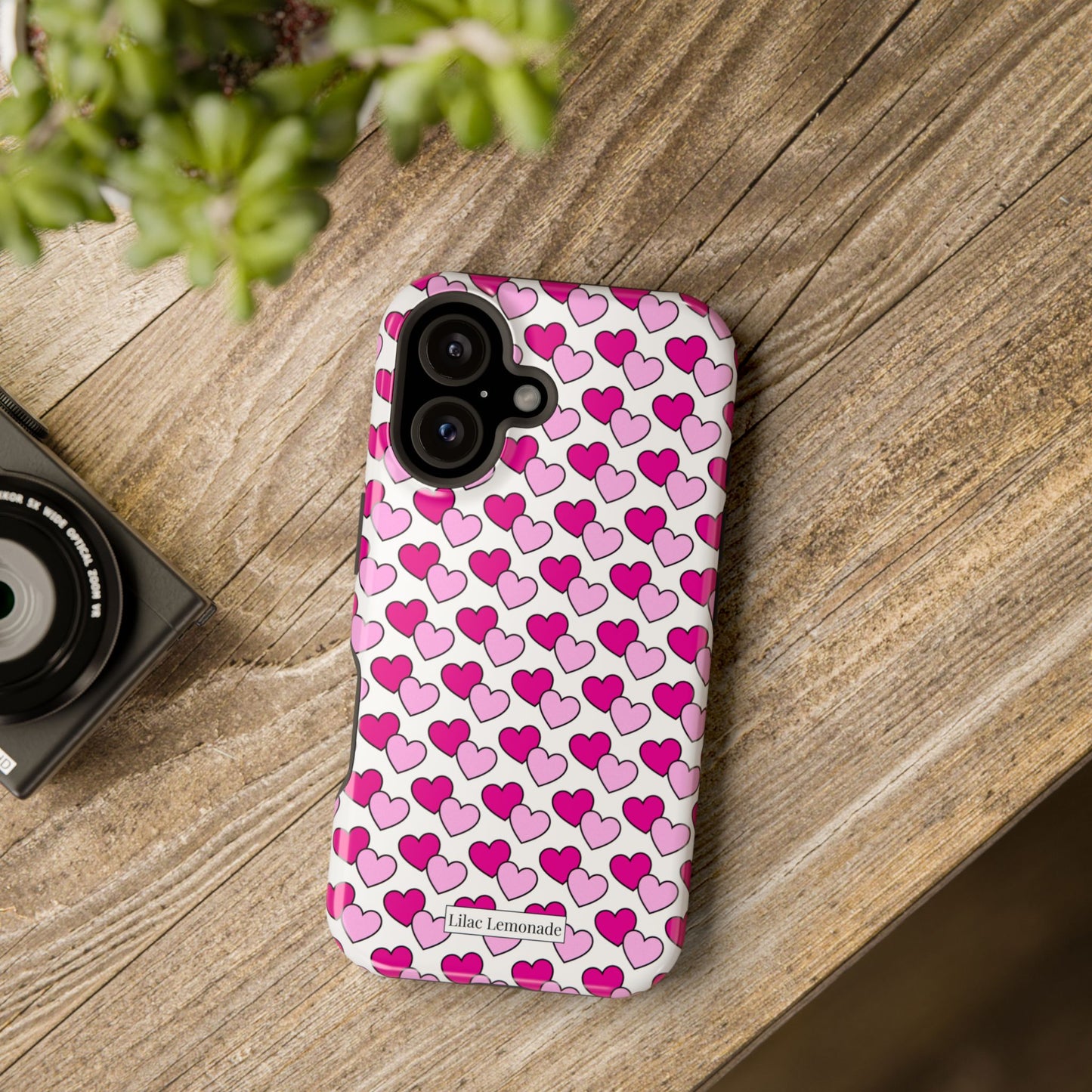 Bubble Hearts (Magenta)