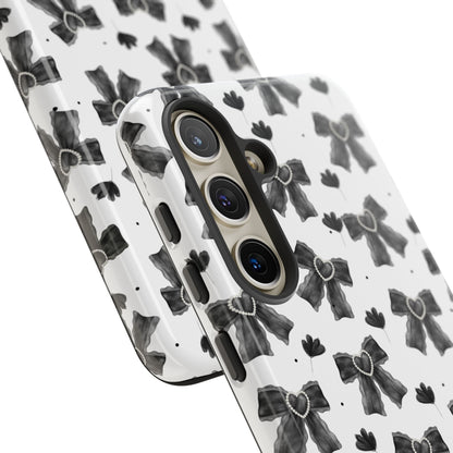 Midnight Bows Phone Case