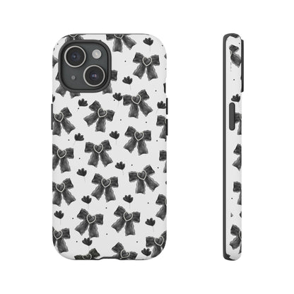 Midnight Bows Phone Case