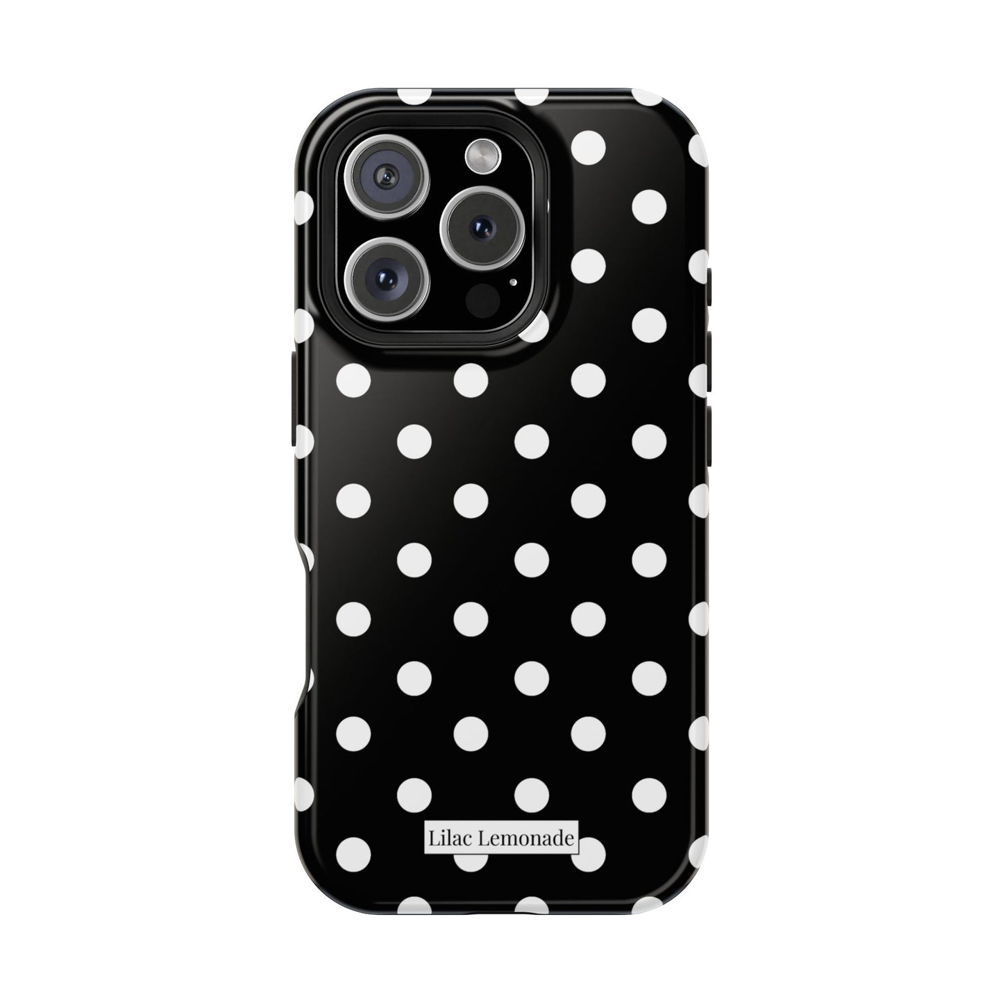 Midnight Polka Dots