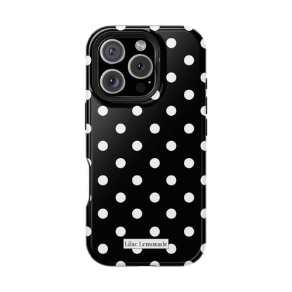 Midnight Polka Dots