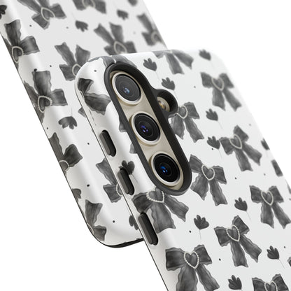 Midnight Bows Phone Case