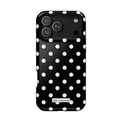 Midnight Polka Dots
