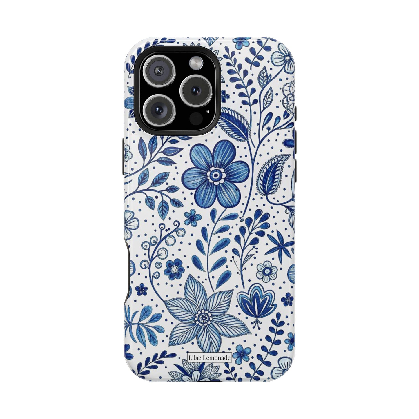 Vintage Indigo Bloom