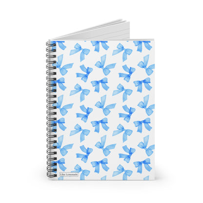 Bow Baby Notebook (Blue)