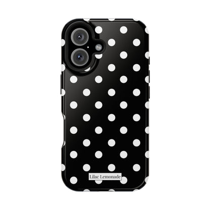 Midnight Polka Dots