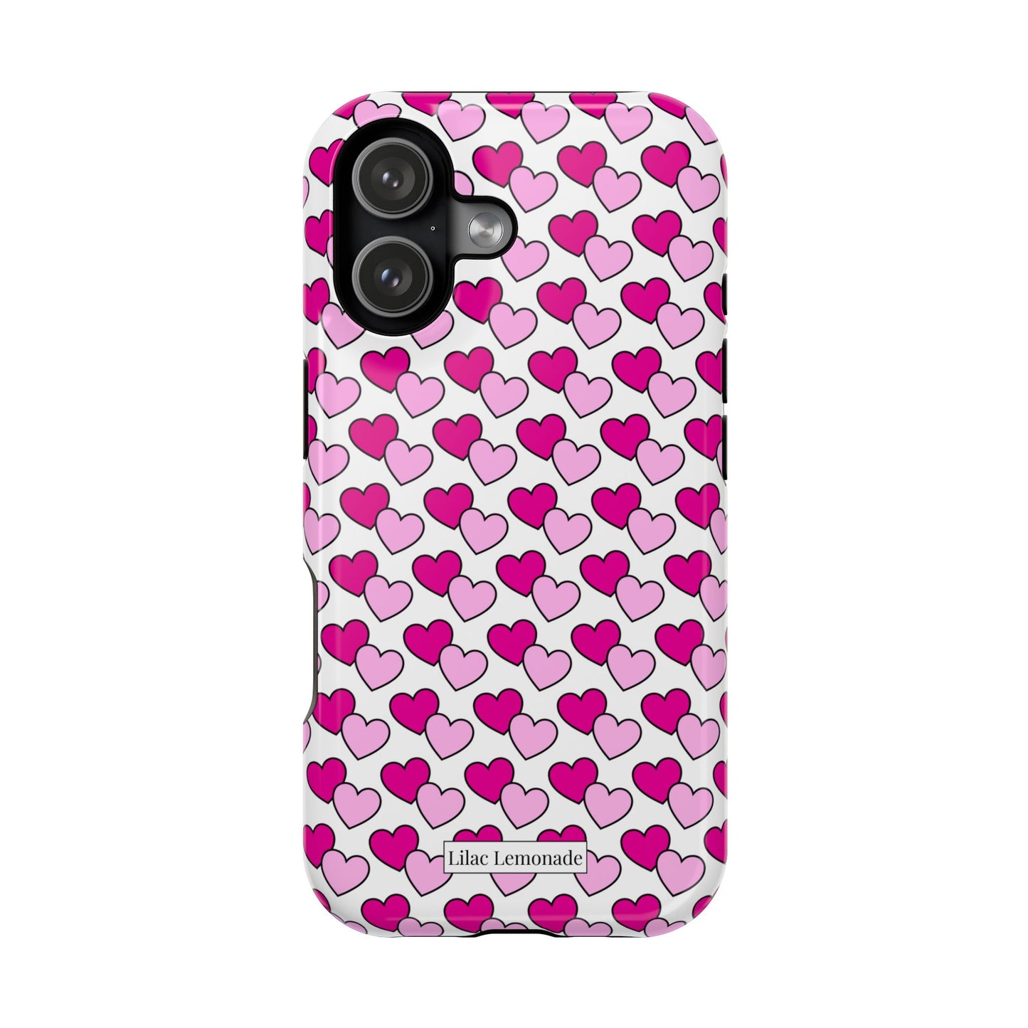 Bubble Hearts (Magenta)