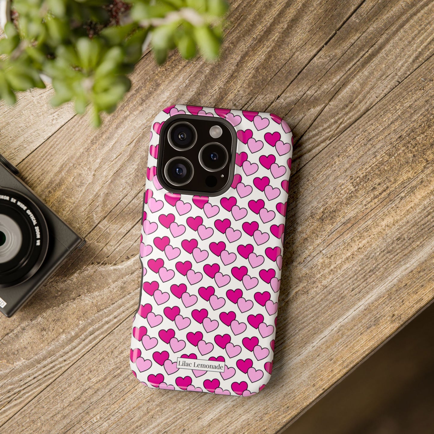 Bubble Hearts (Magenta)