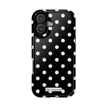 Midnight Polka Dots