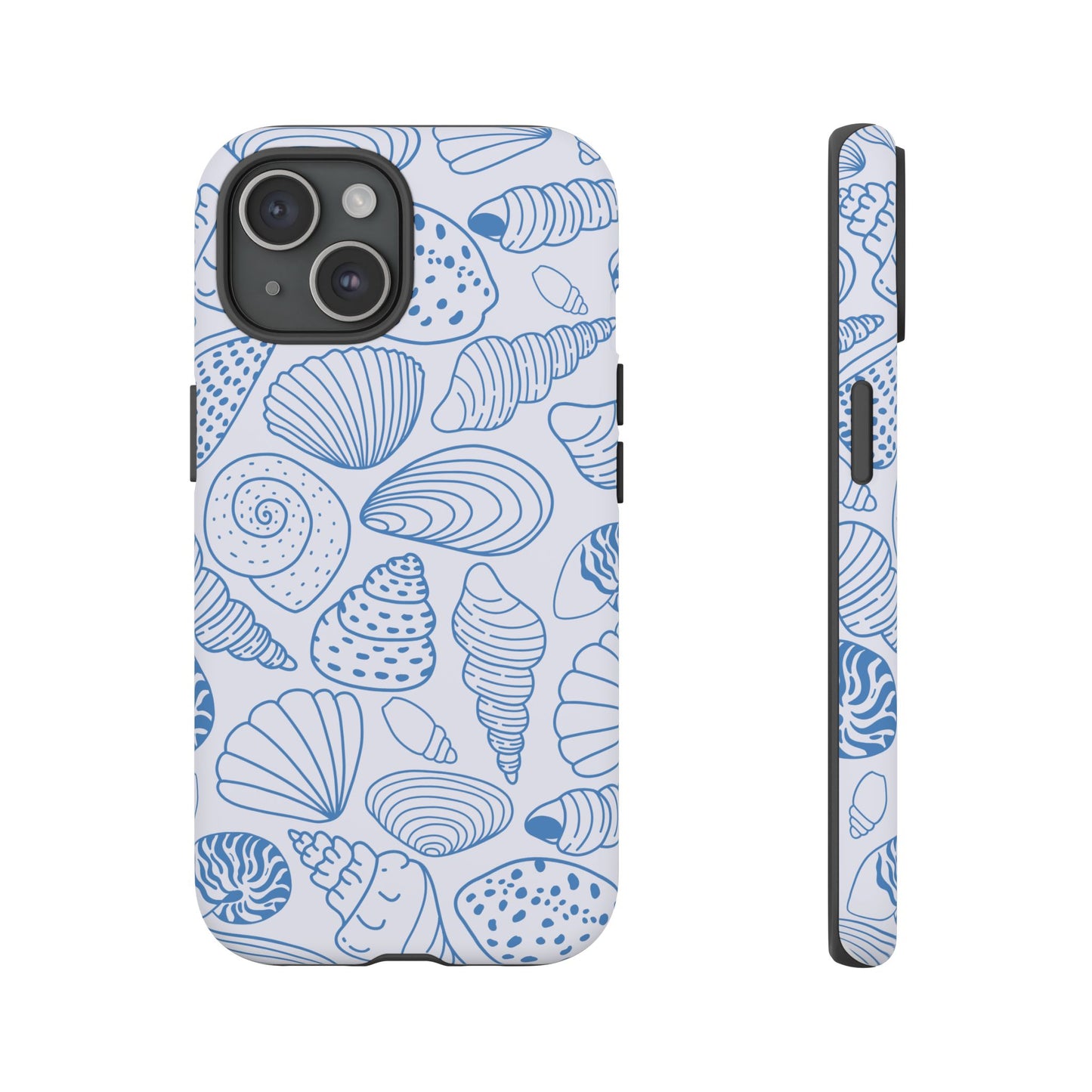 Coastal Blue Shells Phone Case