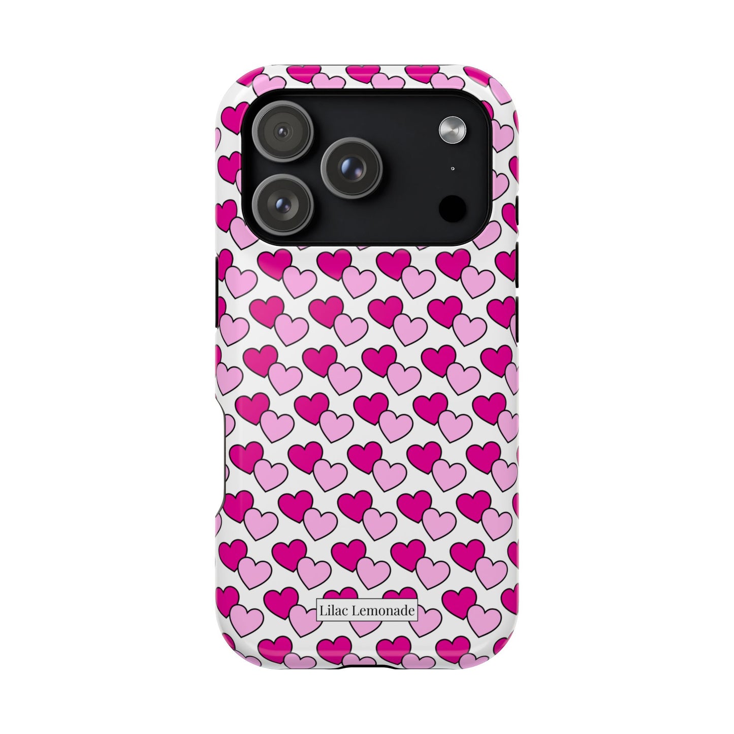 Bubble Hearts (Magenta)