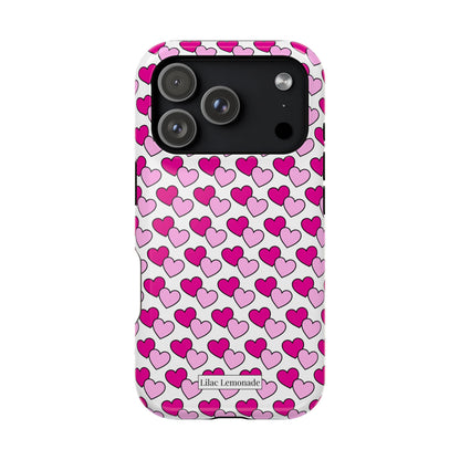 Bubble Hearts (Magenta)